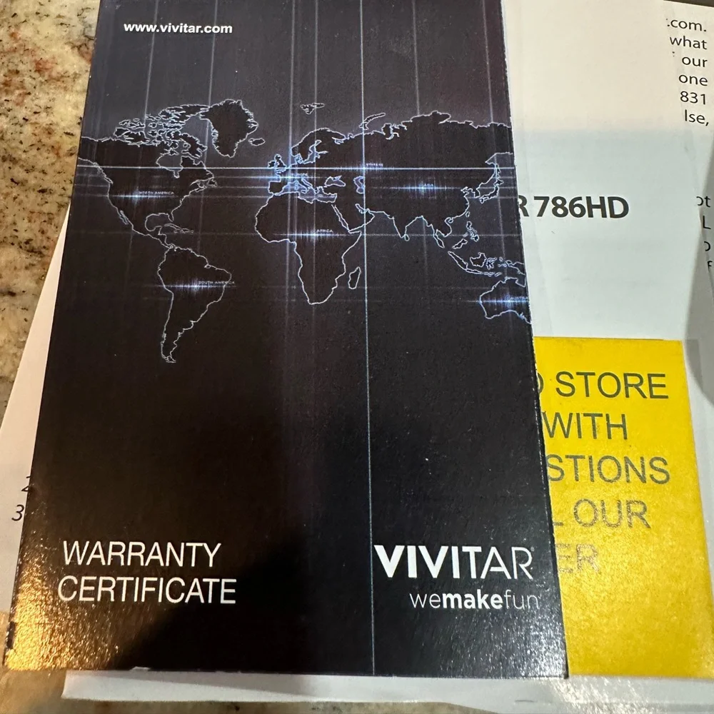 Vivitar HD Action Camera Kit 1080p 12MP Remote Video Red. New w/o box
